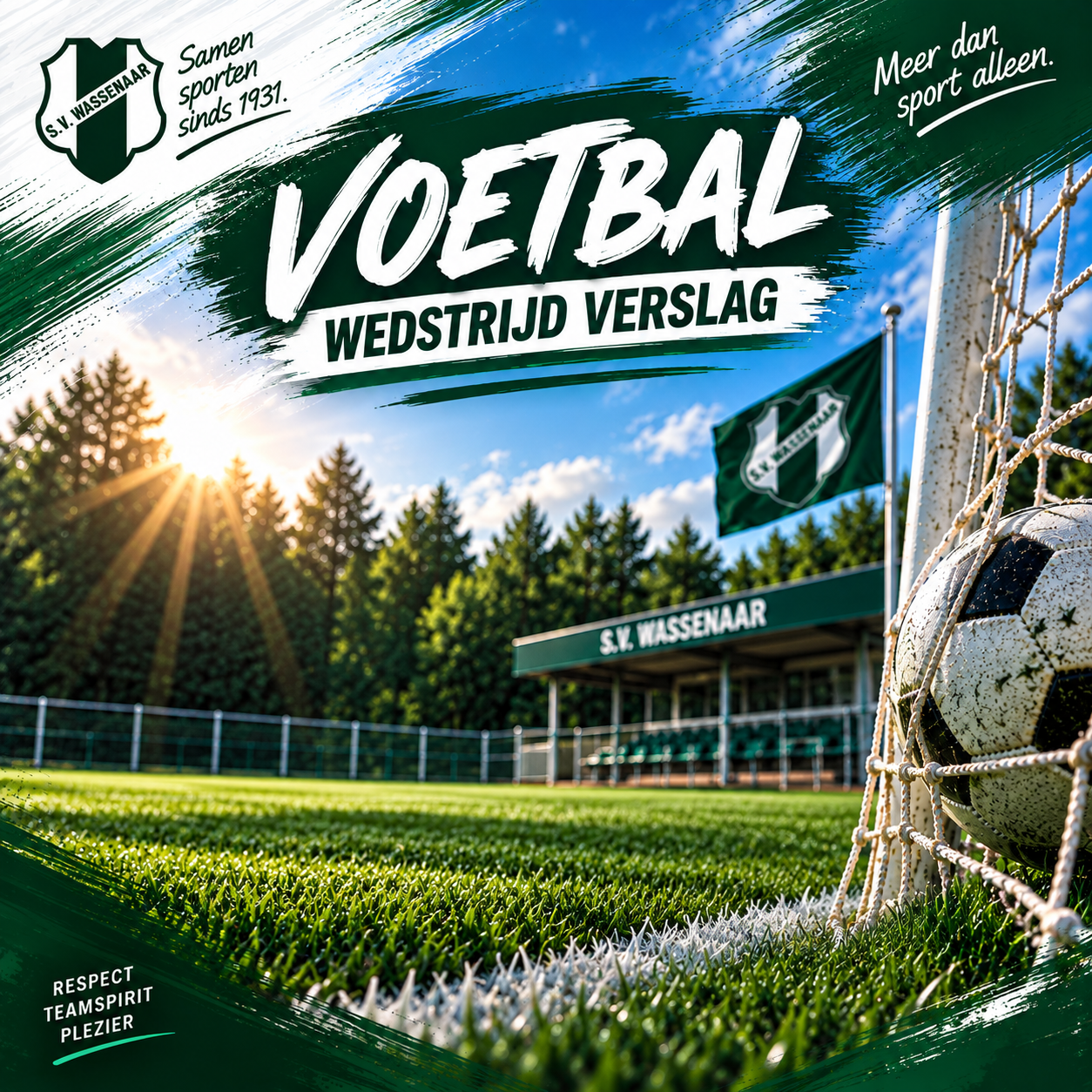 Wedstrijdverslag: Wassenaar 2 Senioren Voetbal 11/11 boekt een fraai gelijkspel Tegen ASC 7. 3-3.